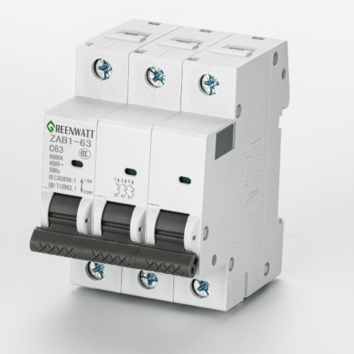 এসি এমসিবি 1 পি 2 পি 230V 400V 6KA মিনি সার্কিট ব্রেকার এয়ার স্যুইচ