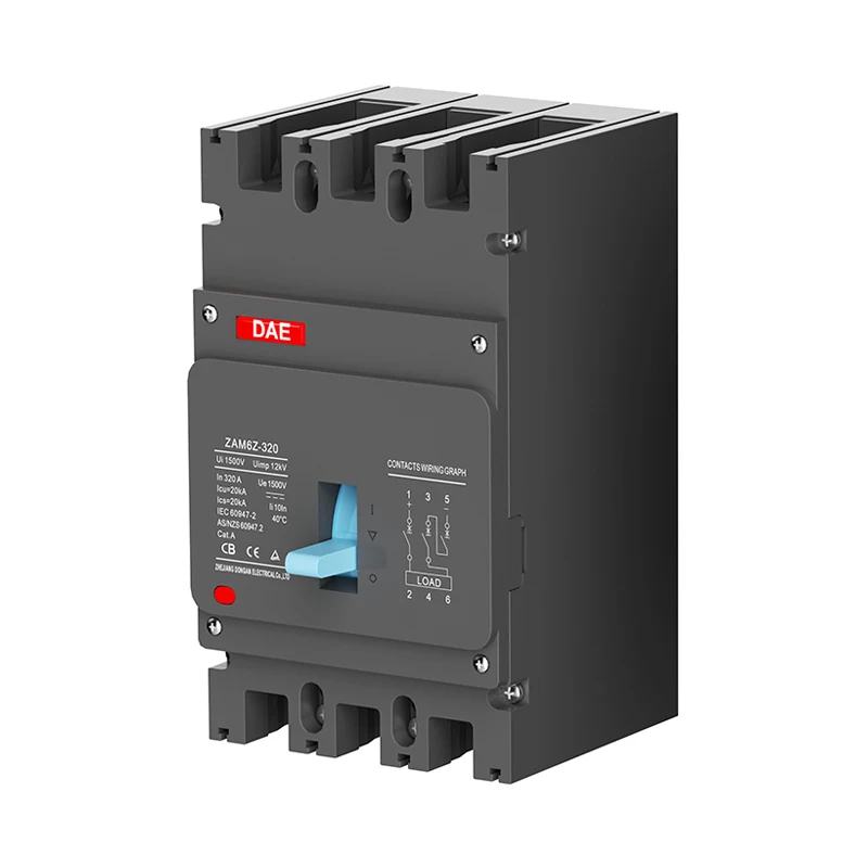 AC800V সৌর এমসিসিবি 250 এ সার্কিট ব্রেকার